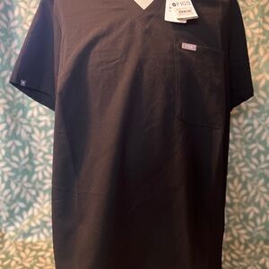 Figs Women's Black Catarina One Pocket